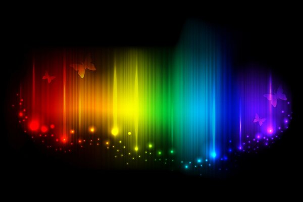 I colori dell arcobaleno in una combinazione di misteri