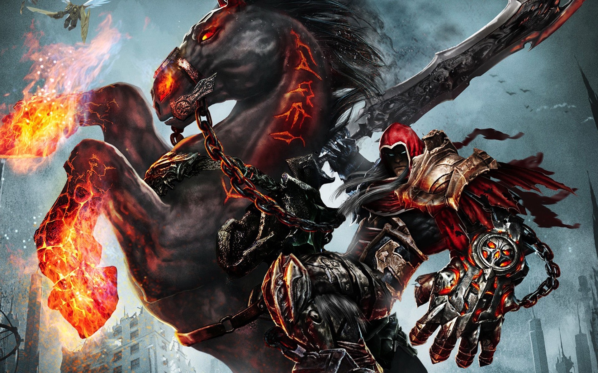 other games flamme art fumée peinture religion festival dans darksiders