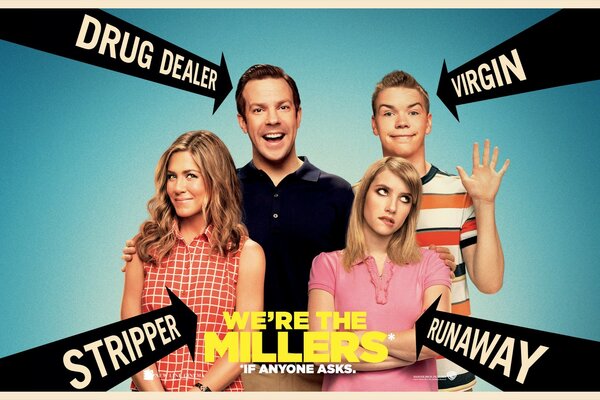 Funny comedy we are the Millers