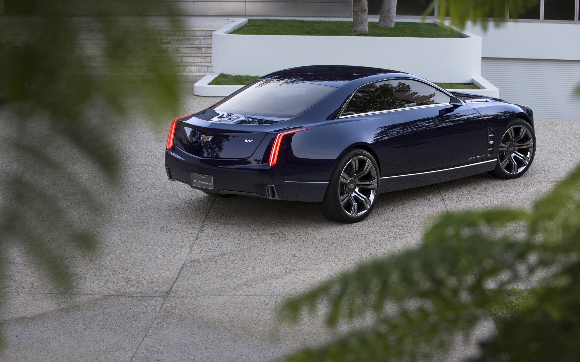 concept cars voiture voiture noir asphalte chaussée action roues dépêchez-vous midi automobile rapide système de transport coupé concept cadillac voiture cadillac elmiraj concept voiture cadillac