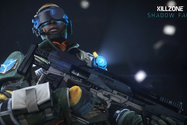 Полицейский из игры killzone shadow fall