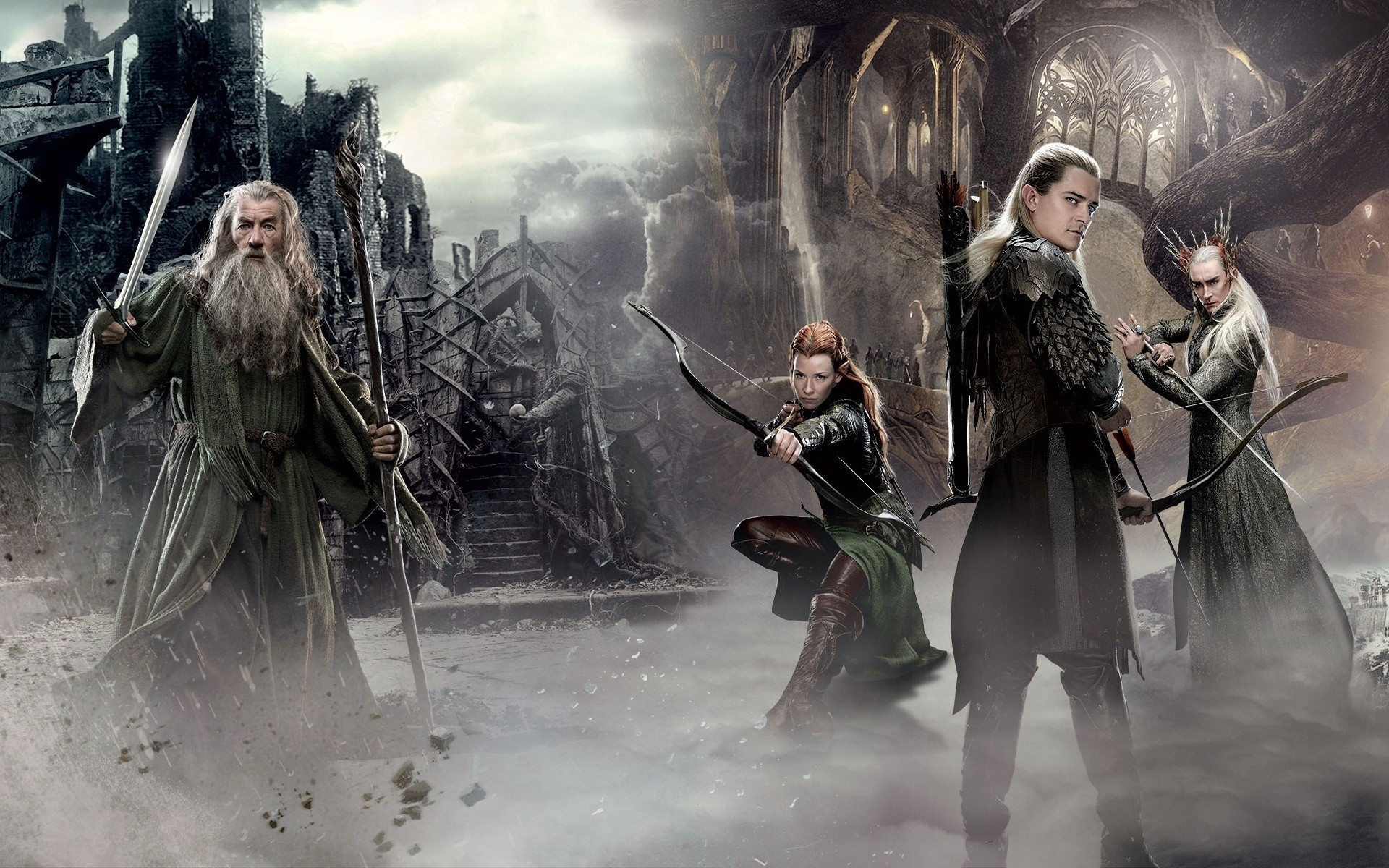 filmes mulher adulto homem armas fumaça arte vestir hobbit