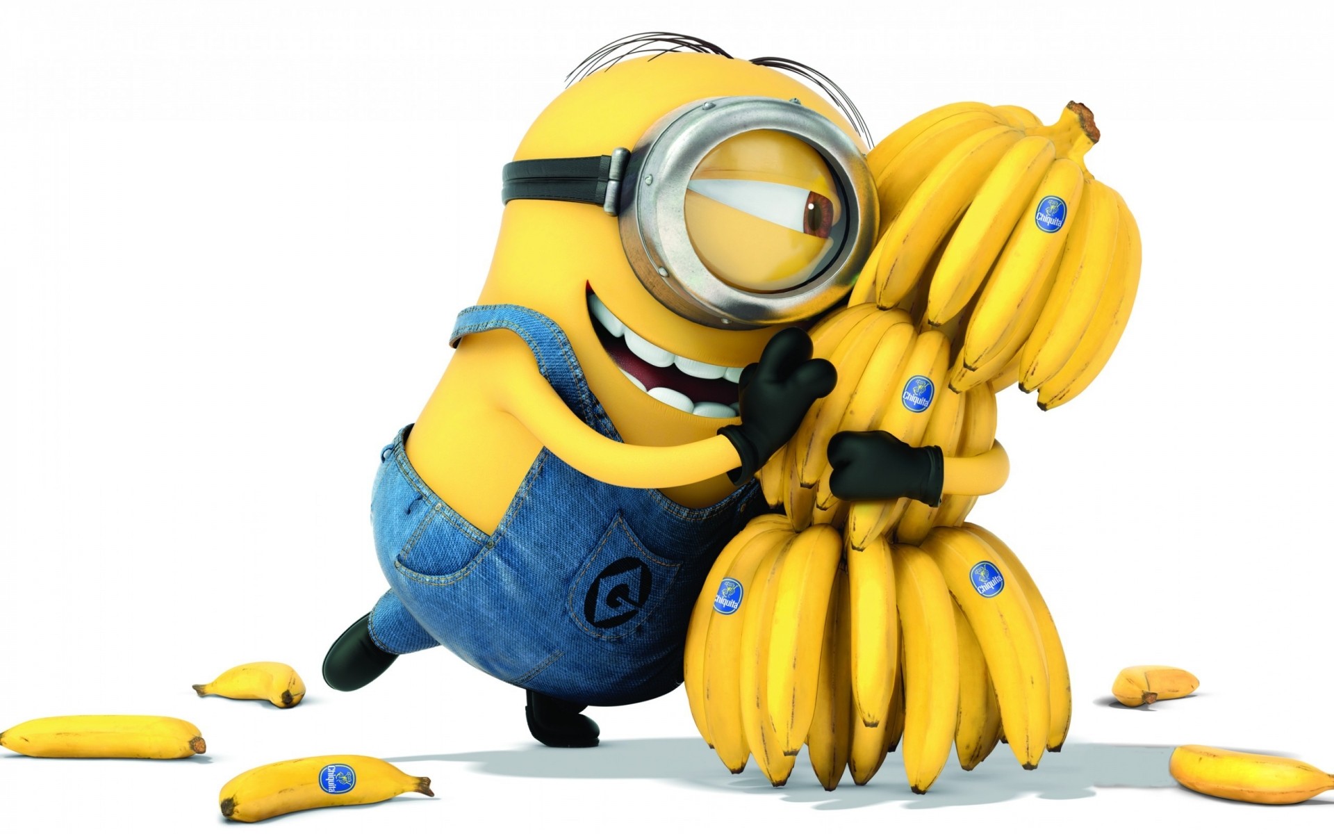 filmes isolados esboço caráter brinquedo desktop engraçado despicable me 2 bananas