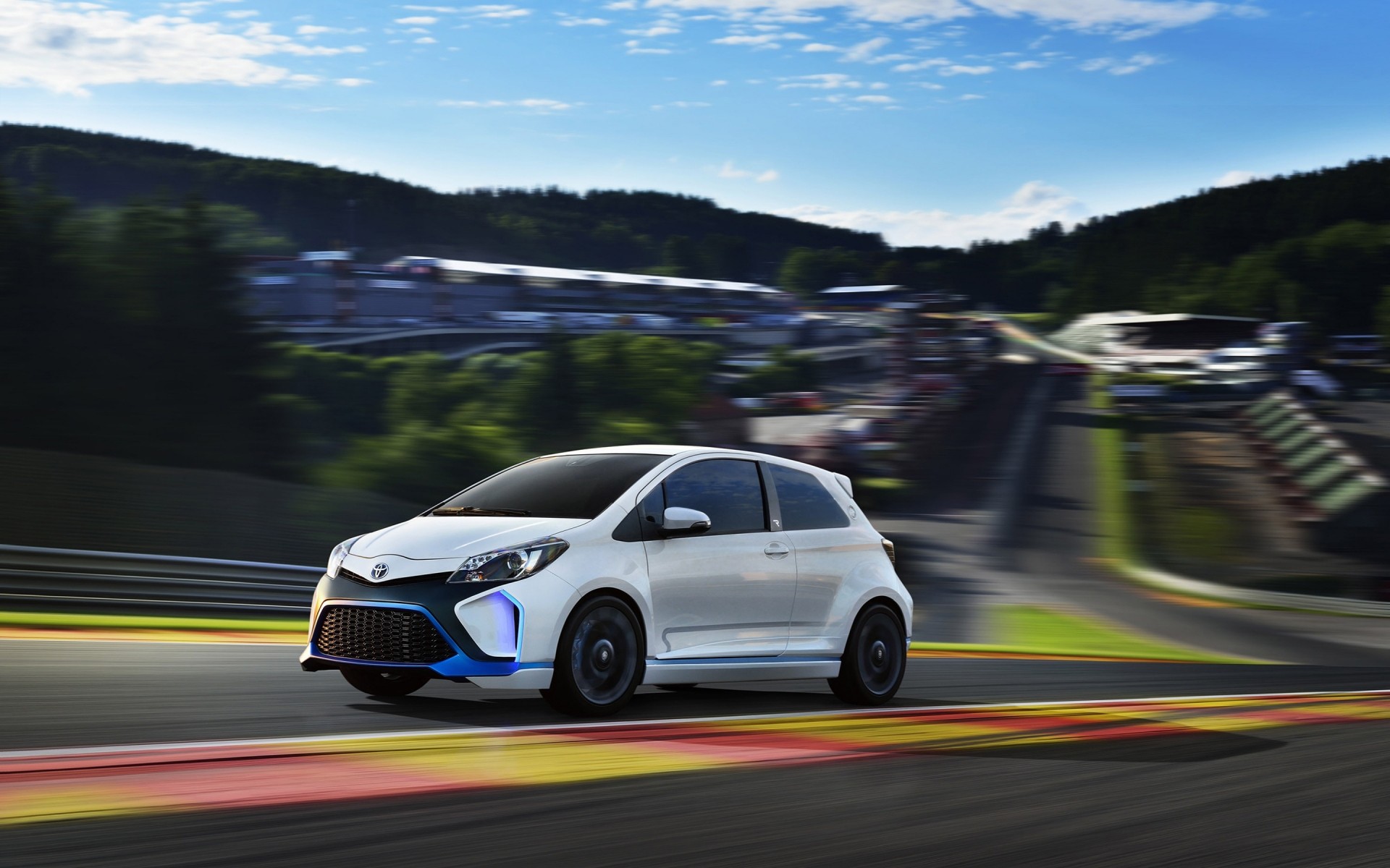 toyota beeilen sie sich auto asphalt transportsystem straße schnell fahren aktion auto unschärfe rennen schwarz autobahn toyota yaris