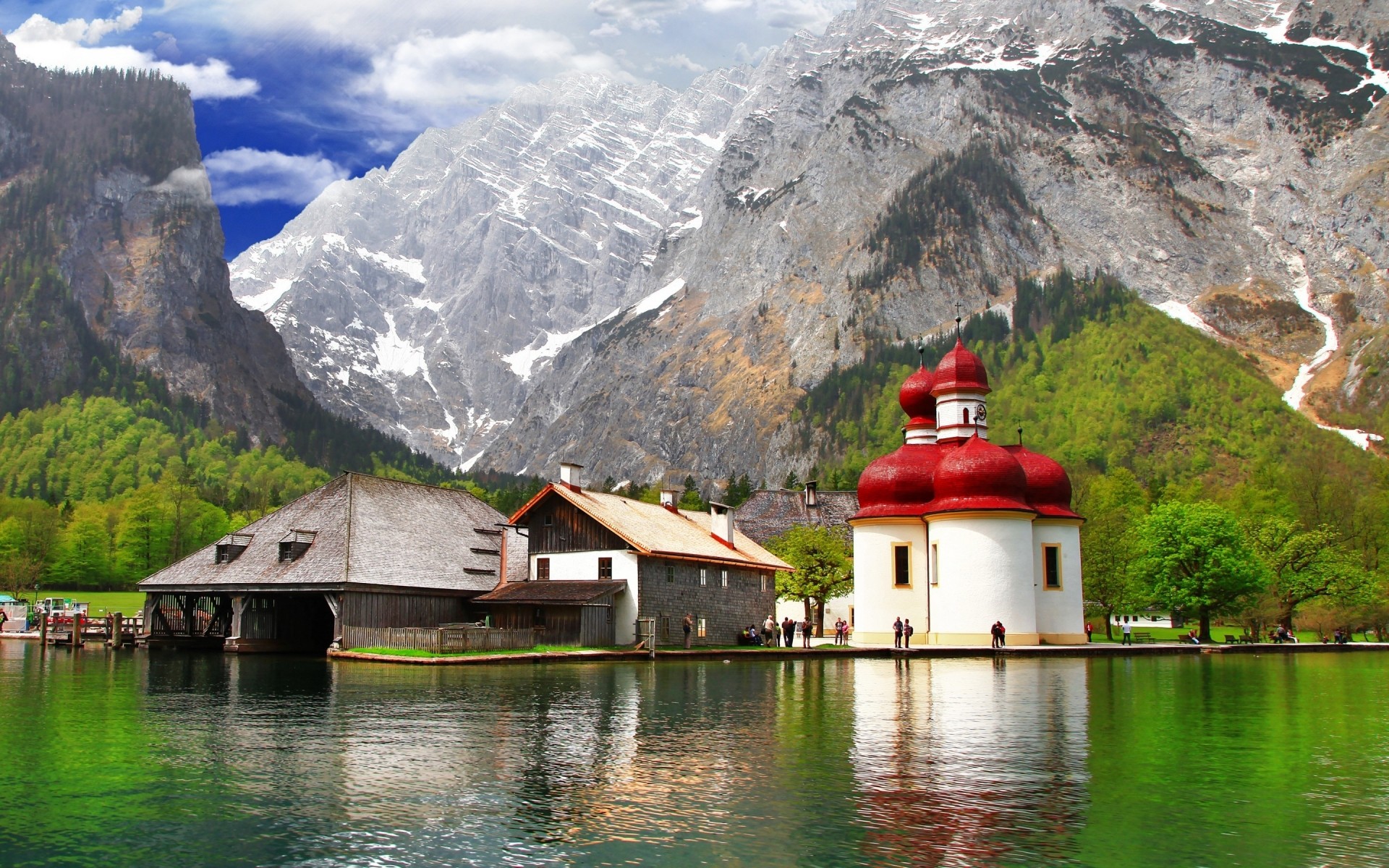 deutschland wasser see natur berge fjord reisen landschaft im freien reflexion holz sommer haus himmel landschaftlich schnee hütte berge wald