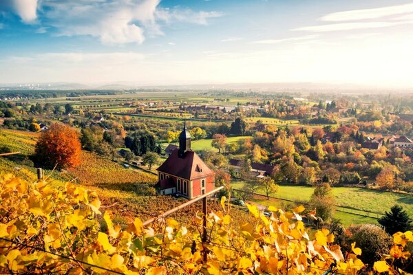 Autumn colors in Europe