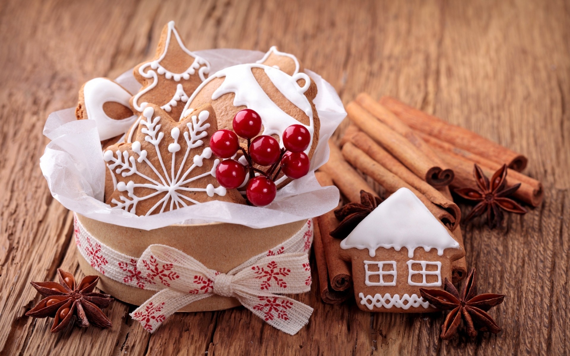 navidad canela madera madera anís comida especias rústico tradicional galletas pan de jengibre dulce anís casero aromático mesa hornear escritorio apariencia dulces postre decoraciones de navidad