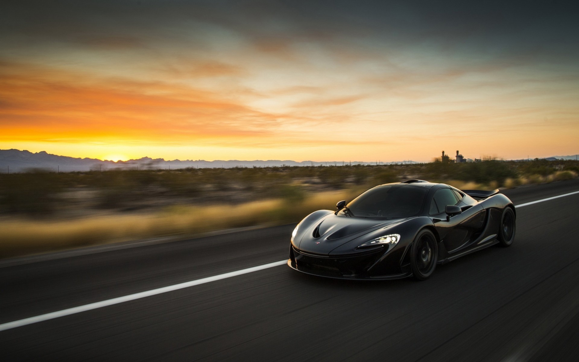 mclaren asphalt hurry car fast sunset blur road transportation system action blacktop pavement vehicle travel mclaren p1