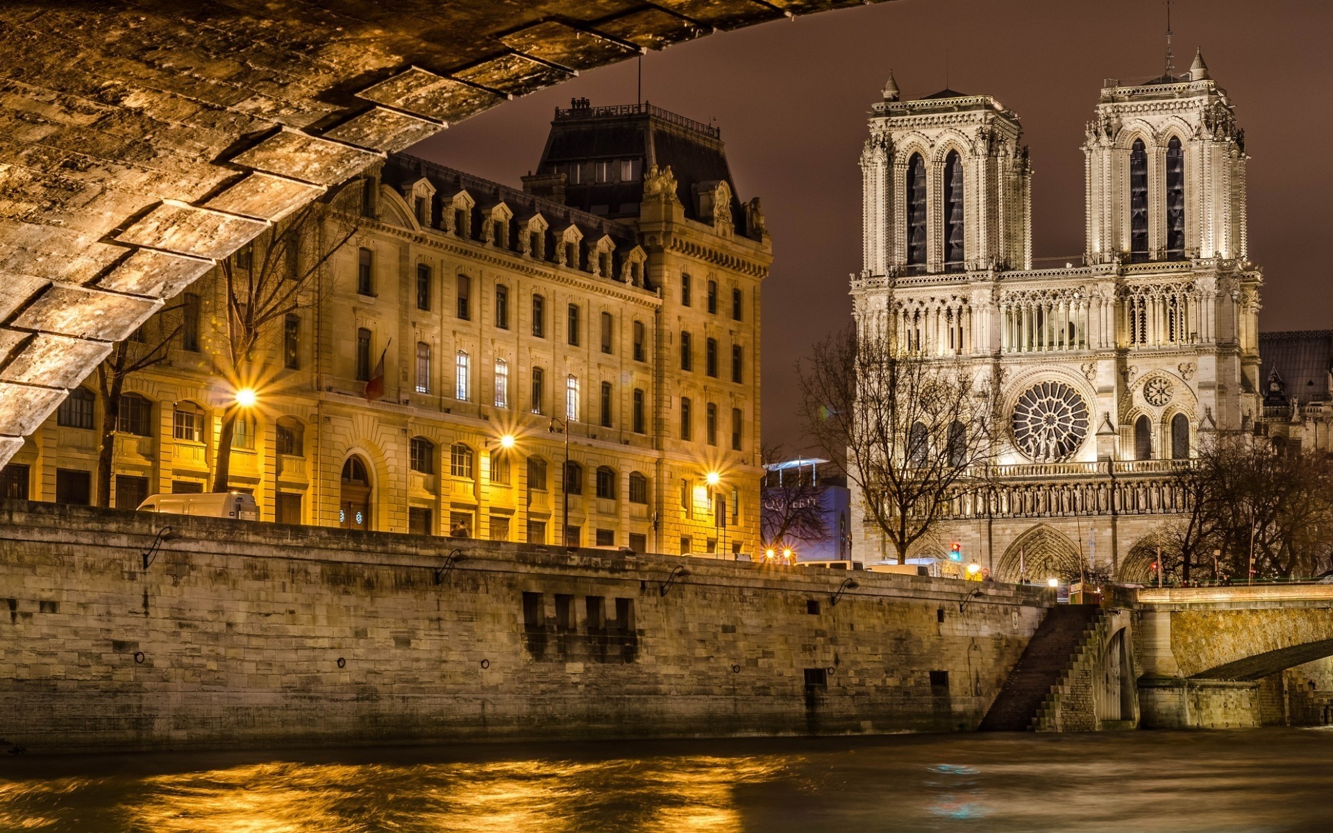 france architecture travel building city river church cathedral tourism dusk old water sky bridge evening illuminated religion outdoors landmark notre dame paris