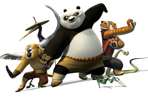 Illustrazione del film grafica di Corfù Panda