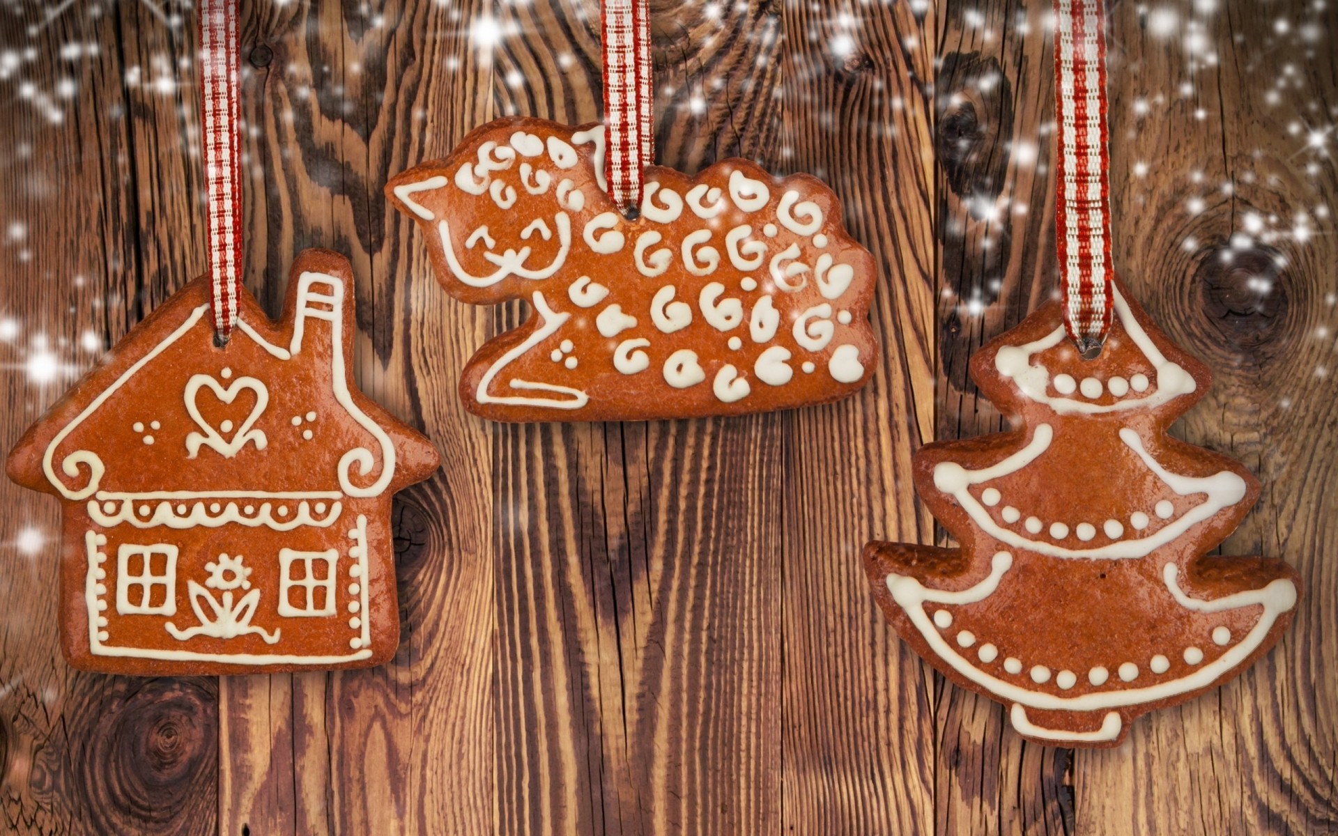 navidad decoración madera retro escritorio patrón madera diseño arte decoraciones de navidad pan de jengibre dulces