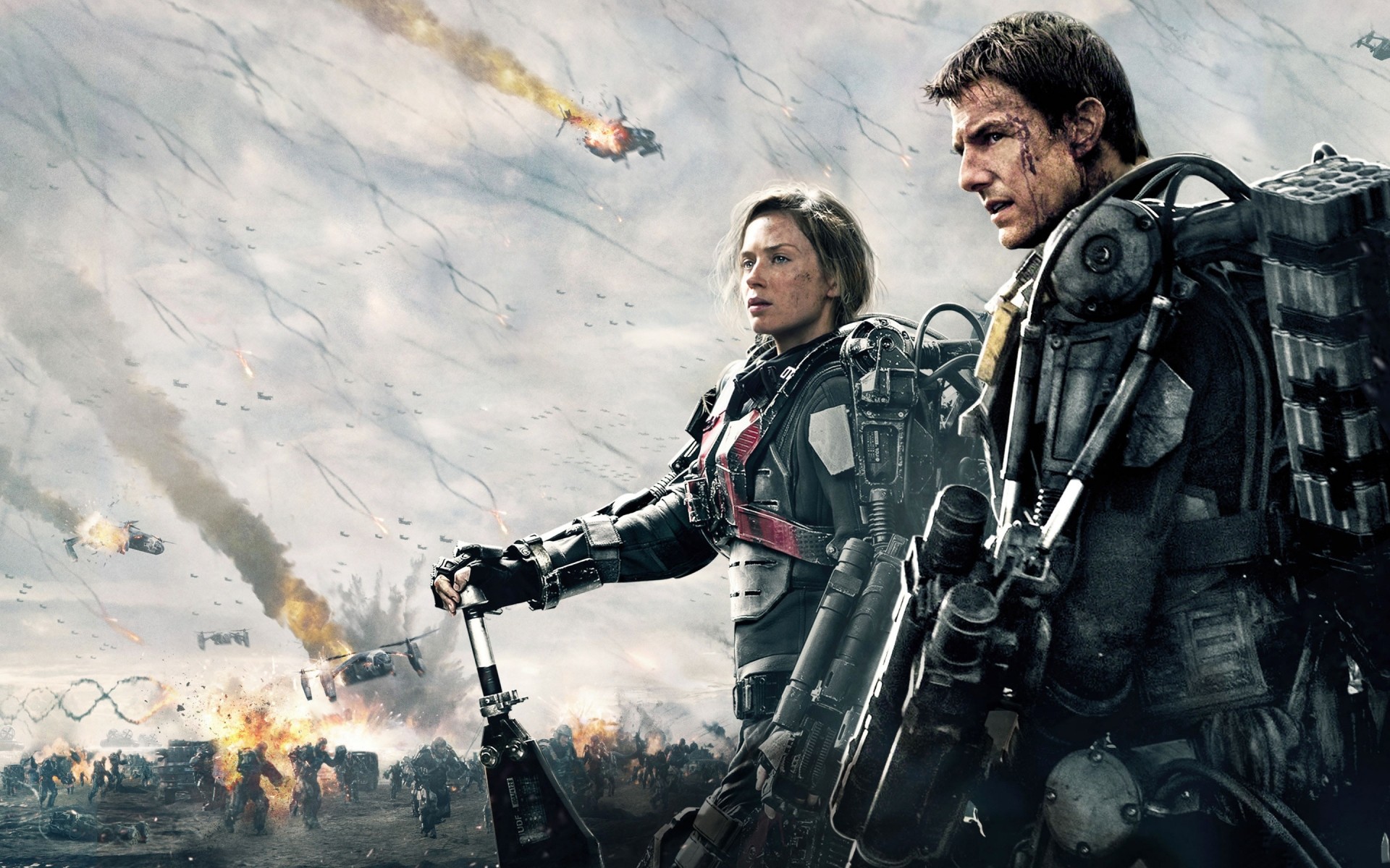 film adulto uomo battaglia guerra auto militare inverno edge of tomorrow