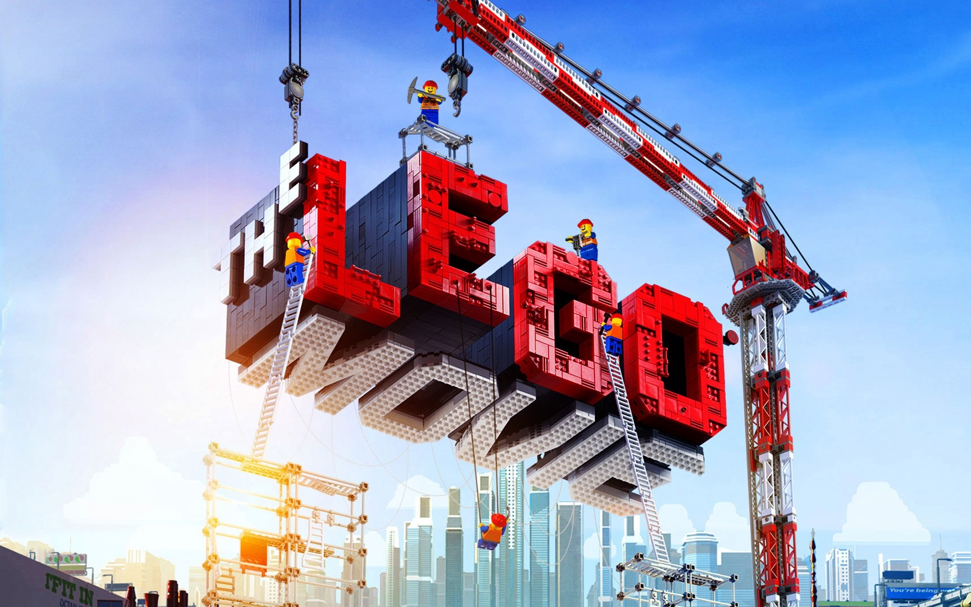 películas cielo arquitectura al aire libre ciudad viajes negocios grúa industria casa alto película de lego película de lego 2014