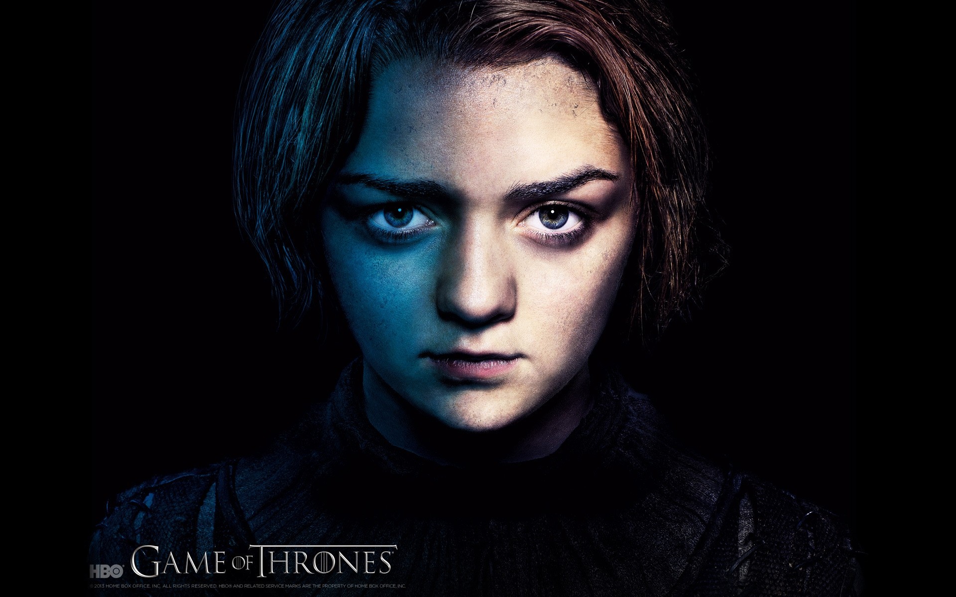 tv series portrait dark fashion one woman adult eye game of thrones maisie williams