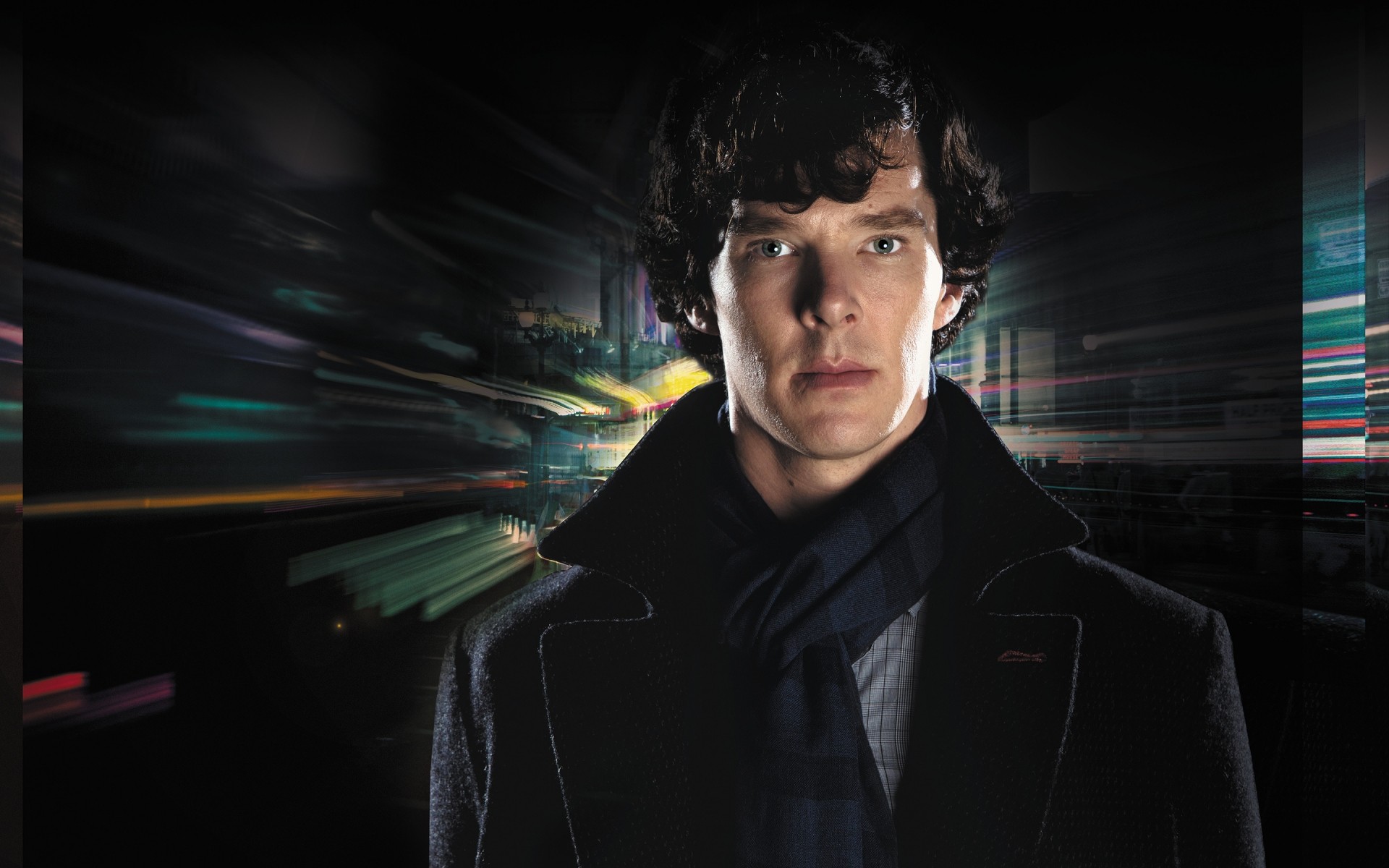 tv-serie porträt erwachsener licht mann dunkel musik ein sherlock benedict cumberbatch sherlock holmes