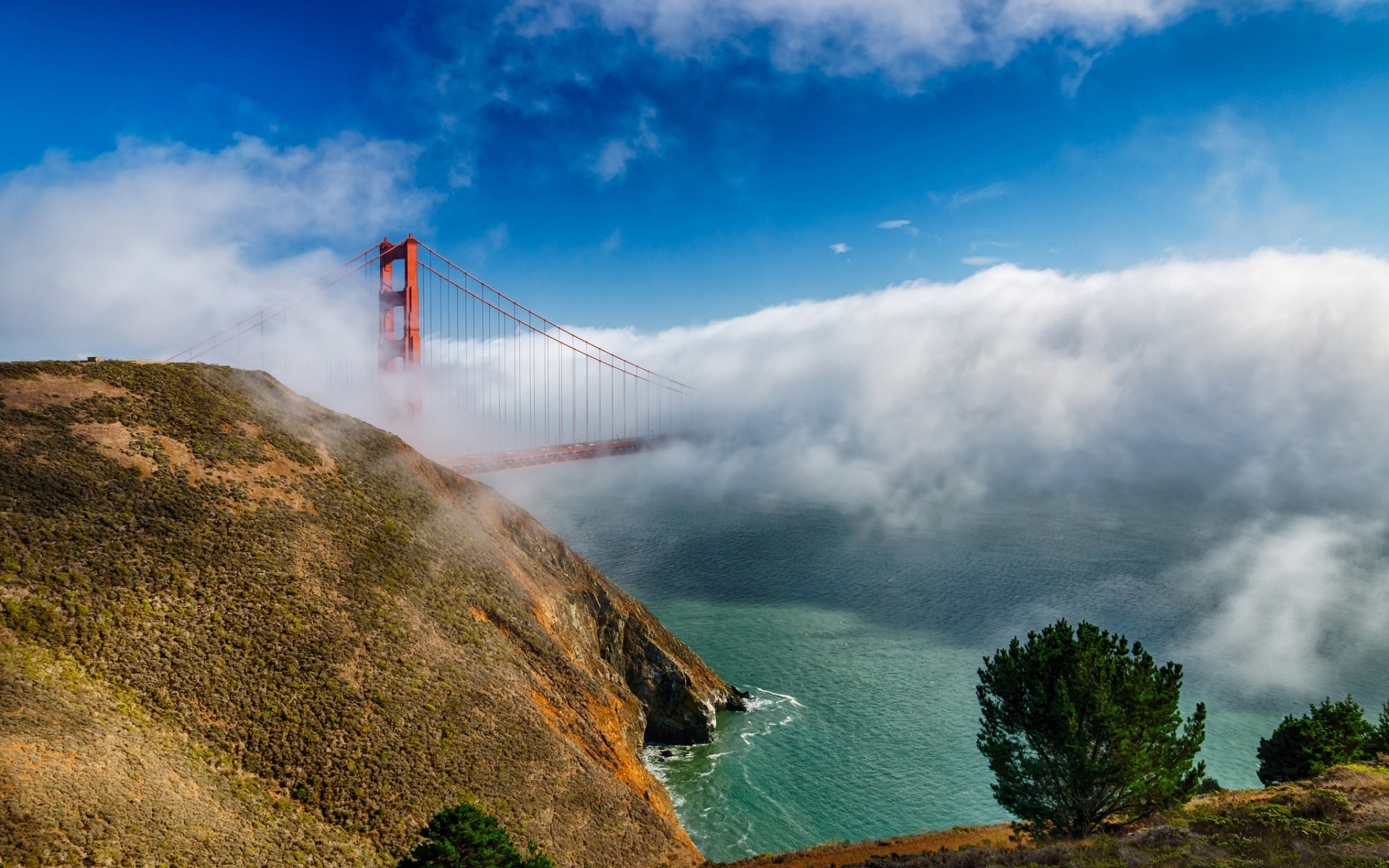 etats-unis eau voyage paysage ciel océan mer nature mer plage montagne à l extérieur rock californie san francisco pont etats-unis bna