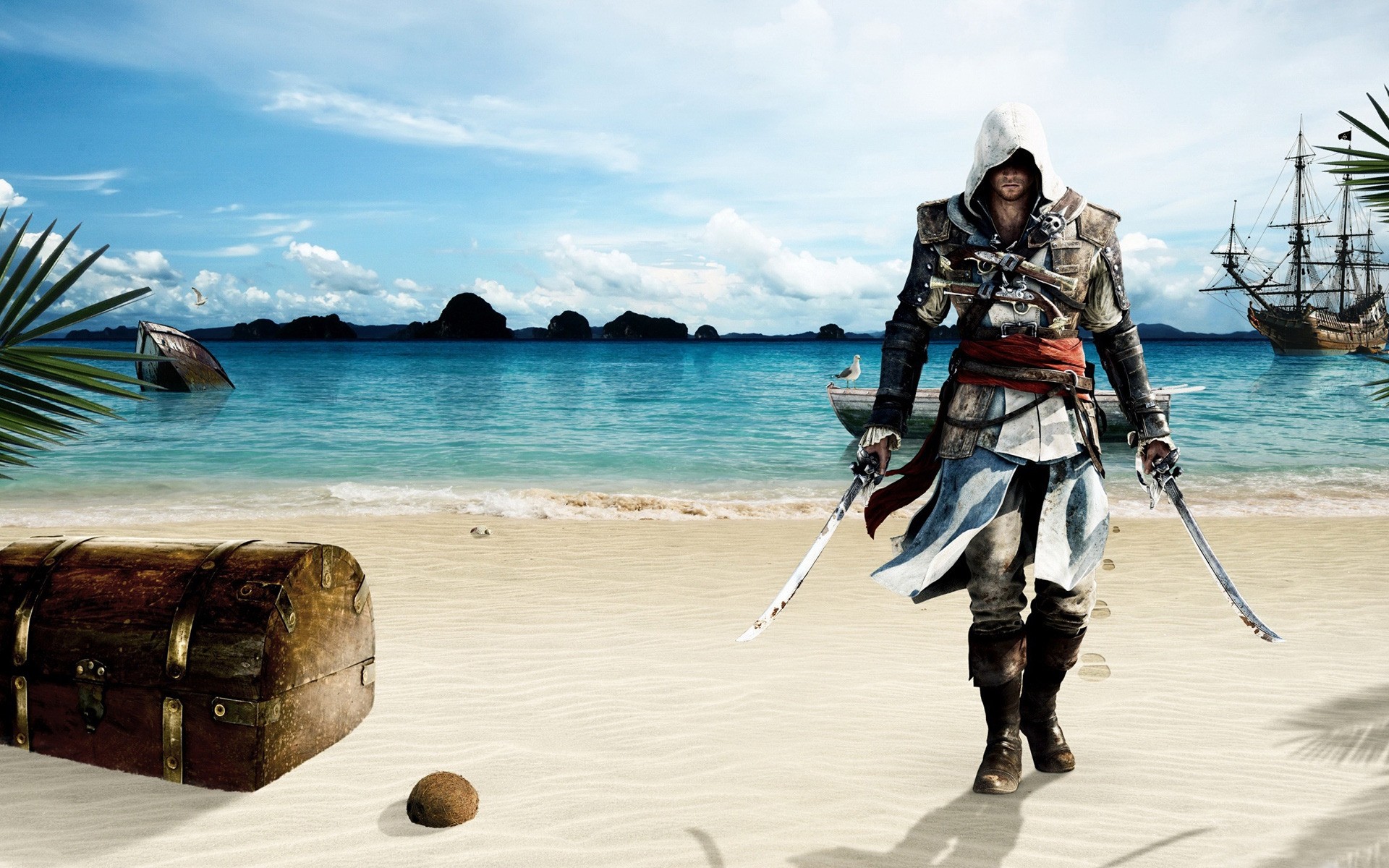 assassin s creed praia mar oceano água mar viagens areia