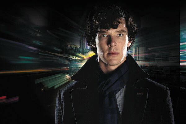 Ritratto di Sherlock Holmes dalla serie televisiva