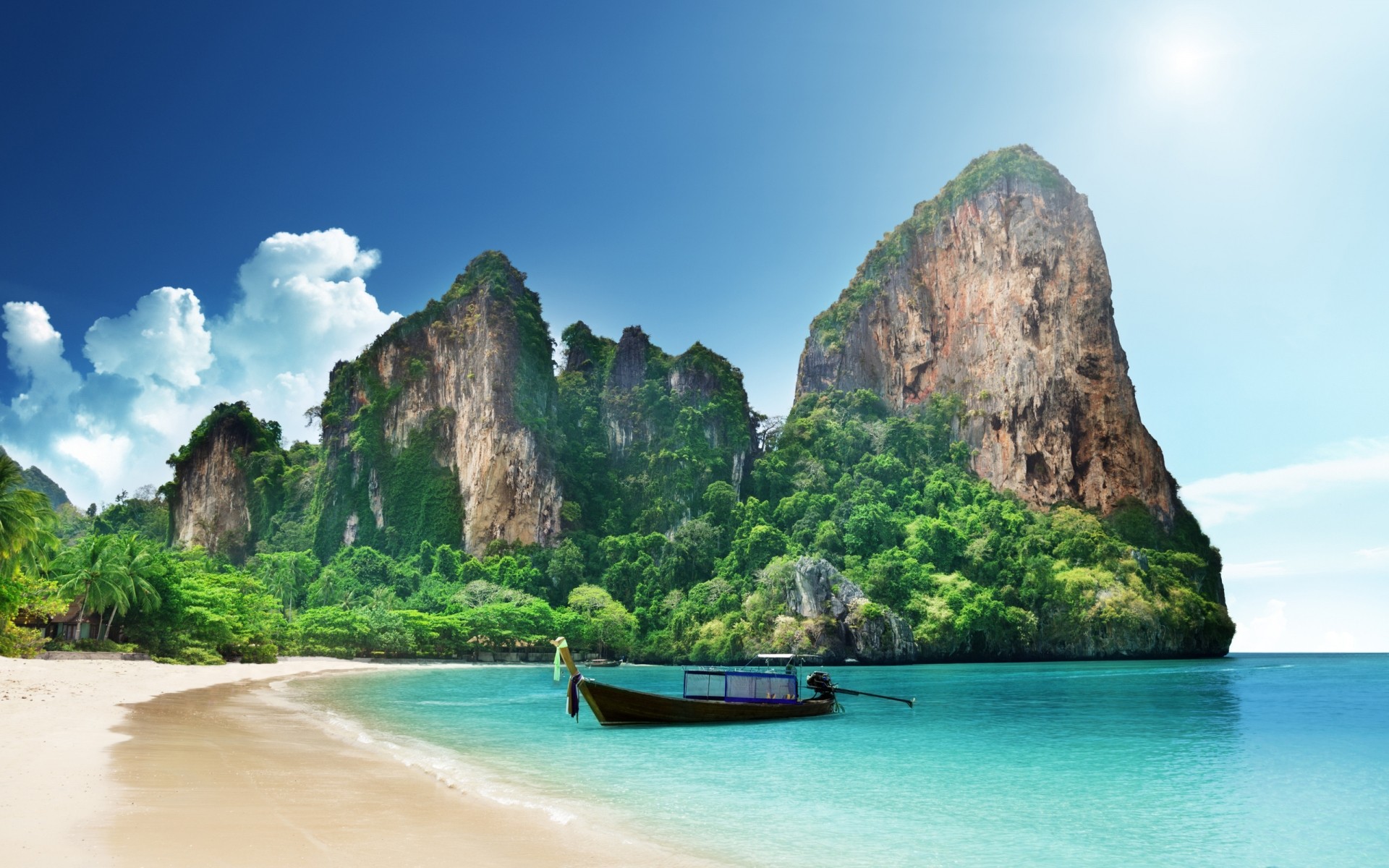 andere städte wasser reisen insel tropisch meer idylle strand lagune sommer türkis natur bucht paradies urlaub ozean landschaft exotisch landschaft meer thailand