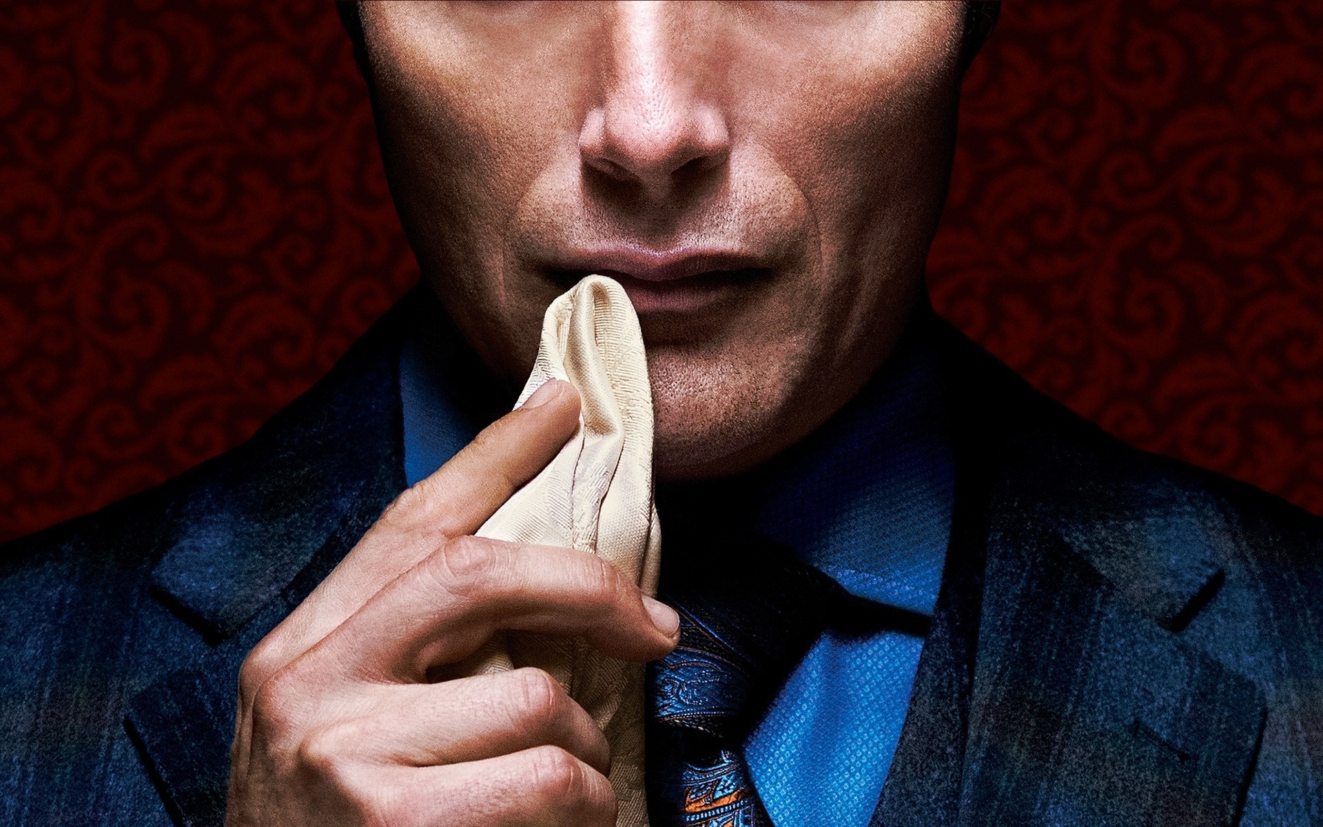 série télévisée homme seul adulte portrait mads mikkelsen hannibal