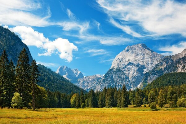 Paesaggio di montagna mozzafiato