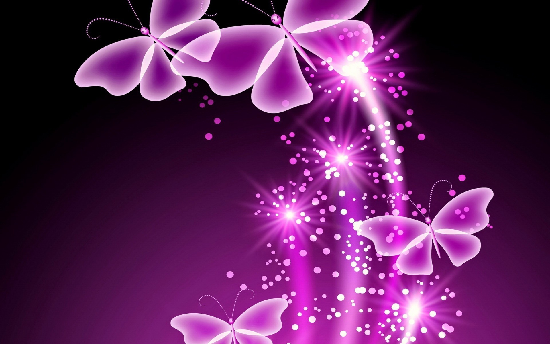 Бабочка в фиолетовом цвете бесплатно