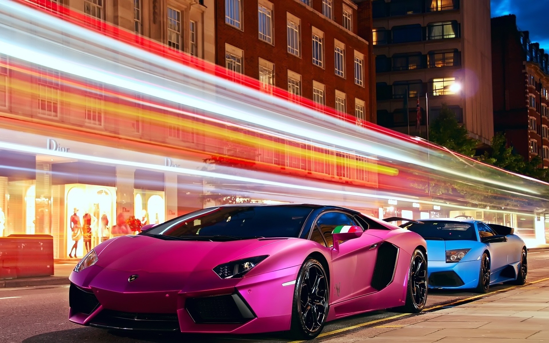 lamborghini coche sistema de transporte carretera desenfoque coche rápido calle prisa ciudad