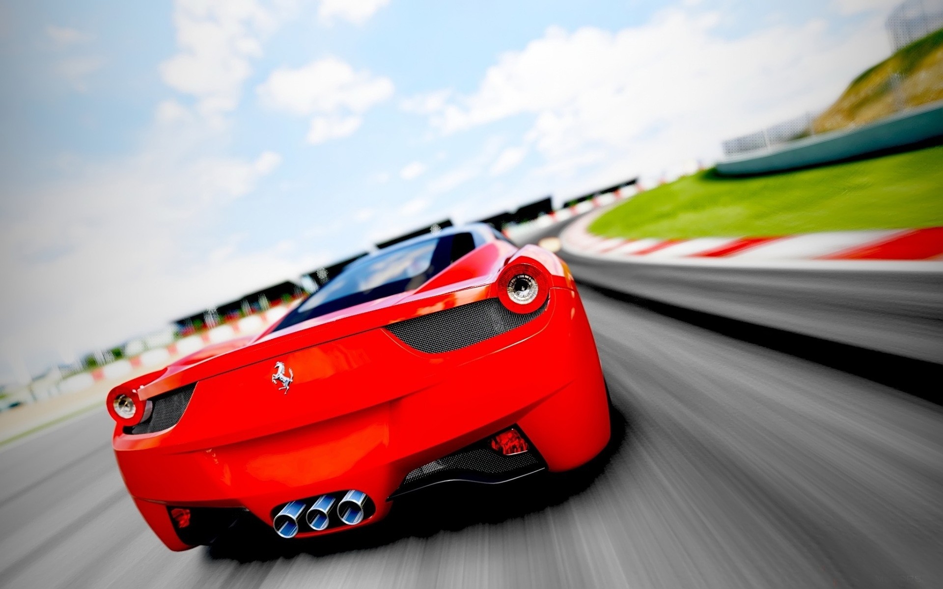 ferrari race vehicle fast transportation system hurry car action drive competition track blur auto racing championship travel