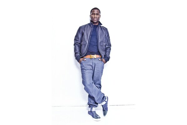 Photo de Kevin Hart en bleu