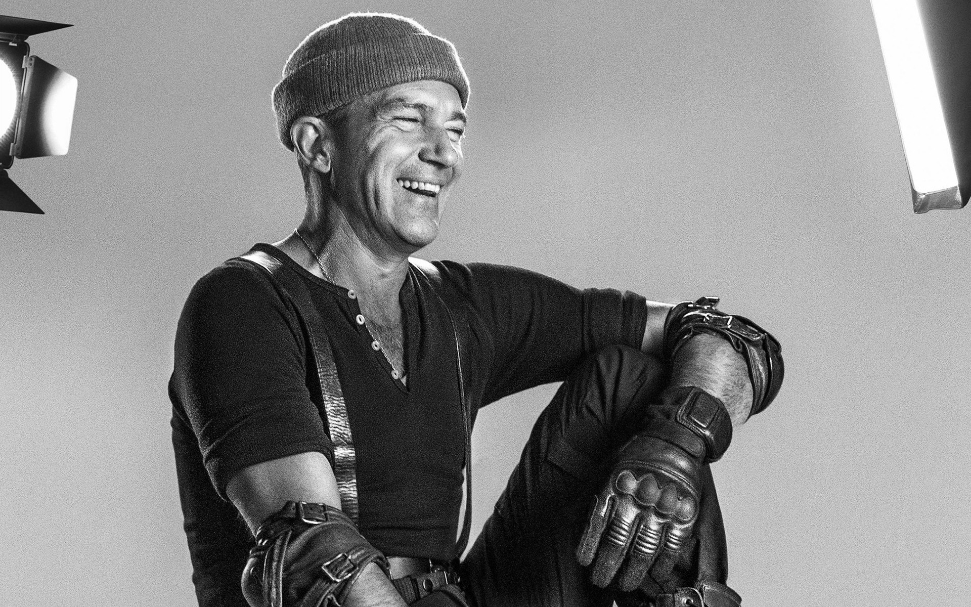 filme erwachsener porträt ein mann tragen musik verwaltung antonio banderas expendables 3