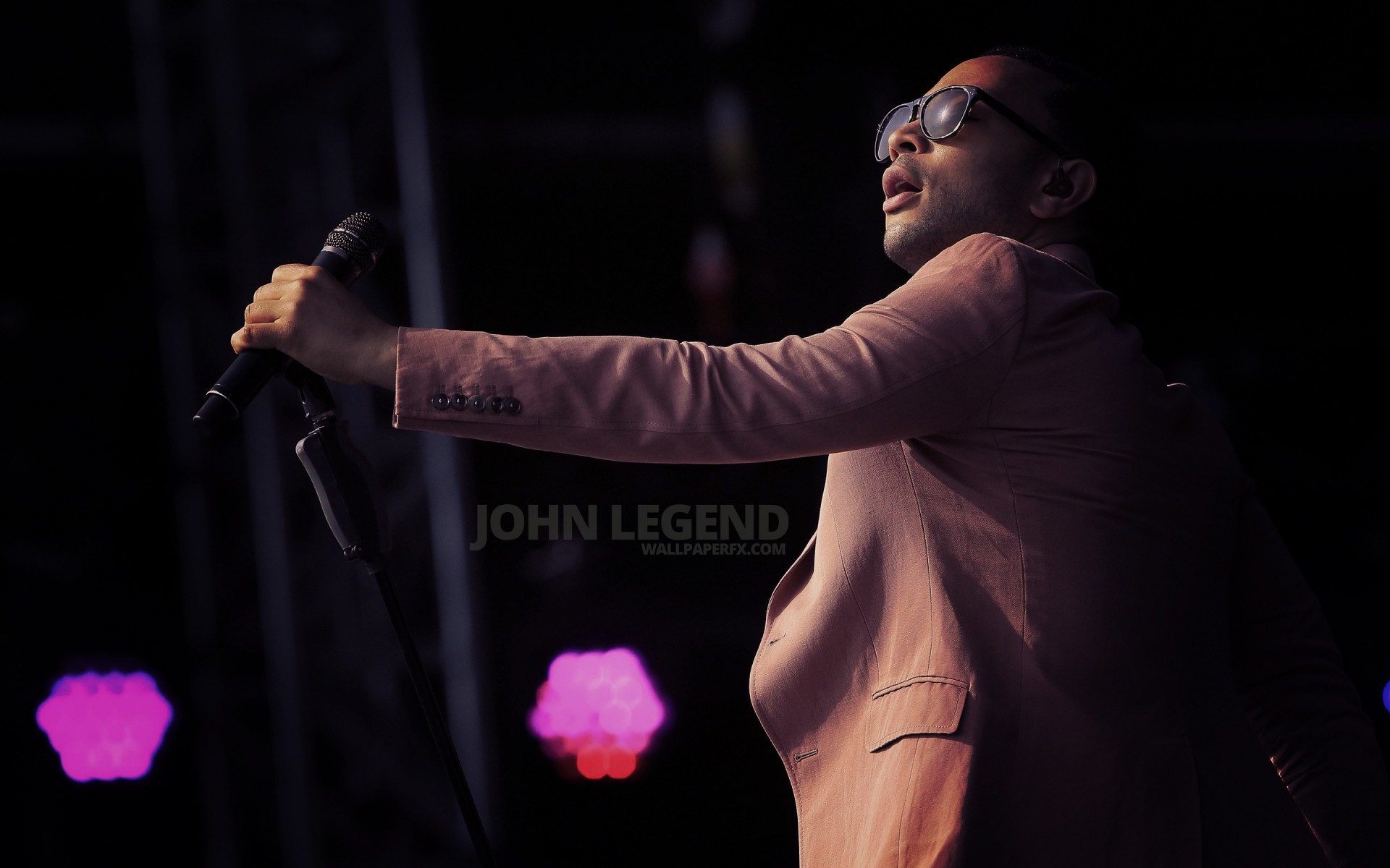 musicians performance concert music musician stage singer festival man john legend