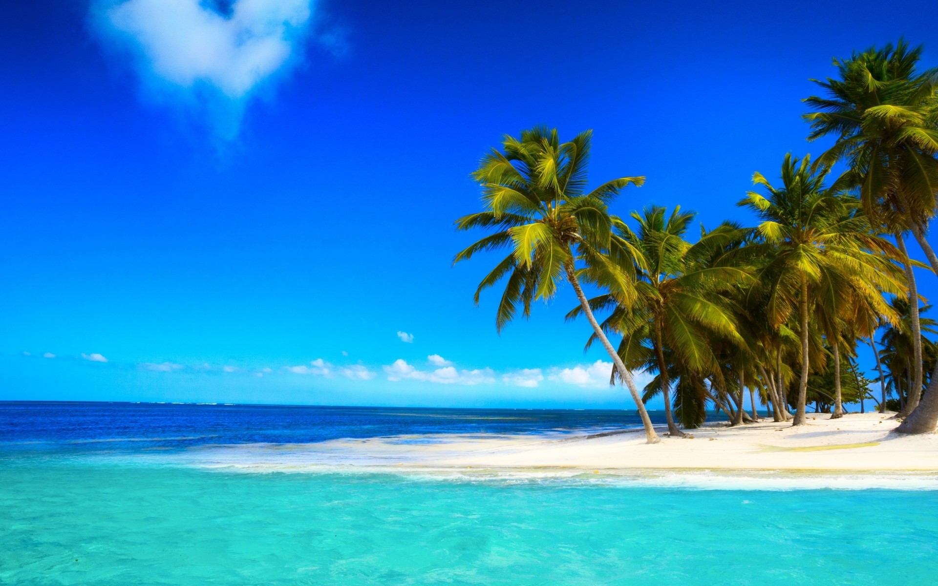 landschaft tropisch sand idylle strand insel meer reisen wasser exotisch türkis landschaft sommer urlaub ozean entspannung paradies palmen sonne resort palmen landschaft himmel