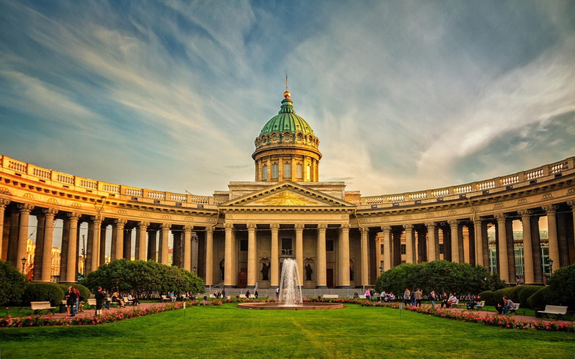 rosja architektura administracja dom podróże punkt orientacyjny na zewnątrz miasto głośniki kapitol sankt petersburg kazań katedra kazańska krajobraz