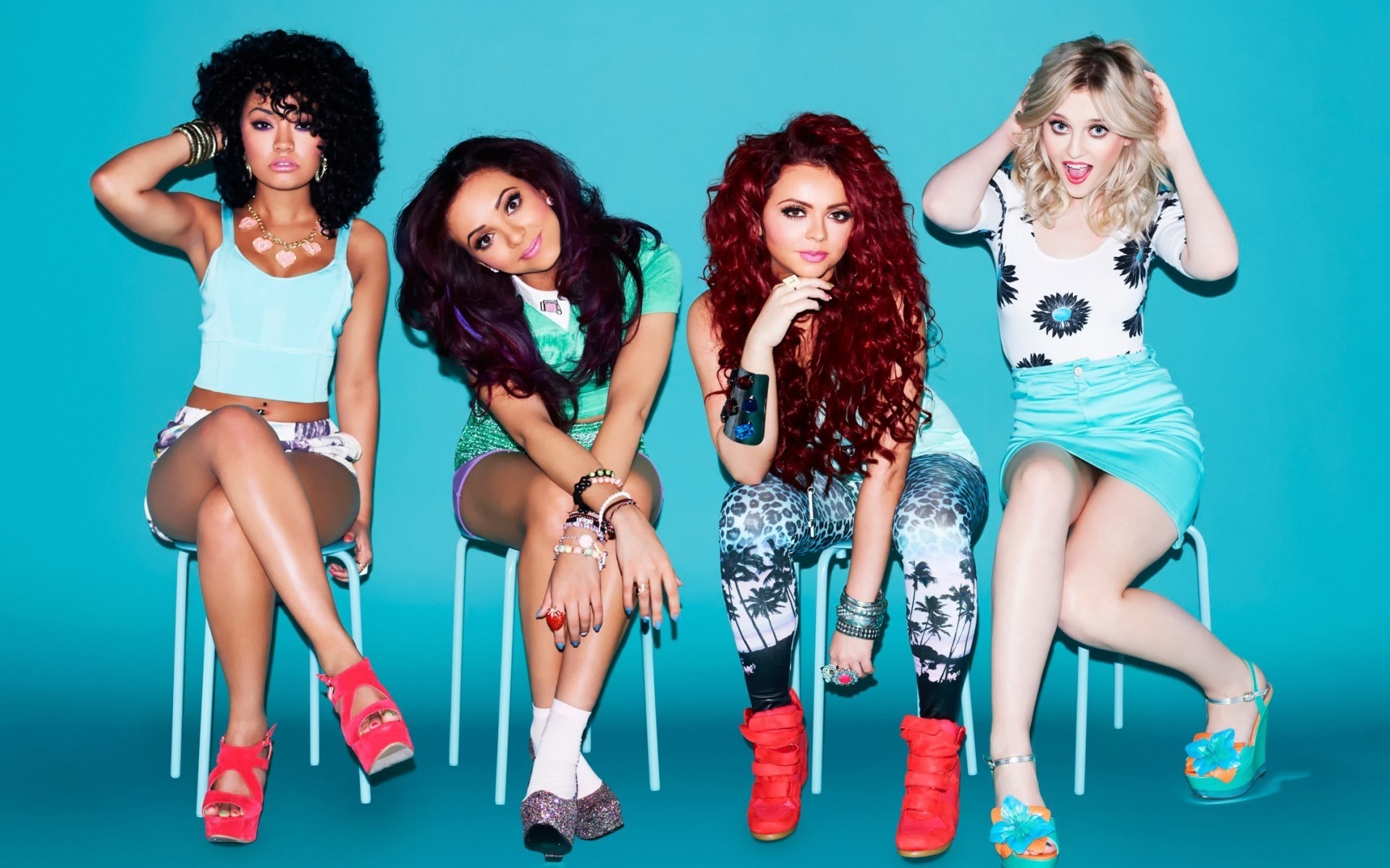 groupe musical femme fille jeune portrait mode plaisir belle mignon adulte studio jolie enfant modèle joie porter perry louise edwards jade amelia fans lee-ann pinnock jessica louise jesy nelson