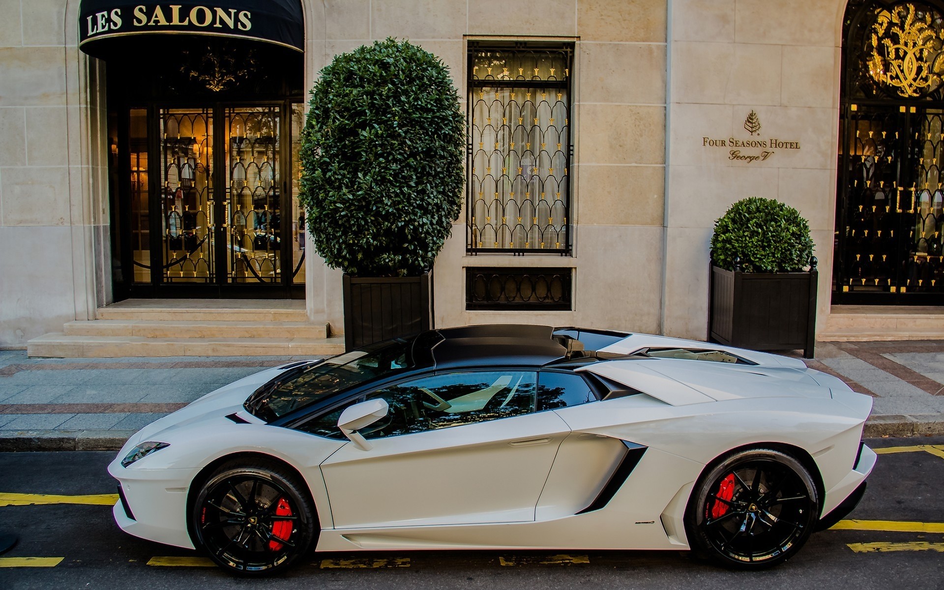 lamborghini carro carro calçada luxo rua lamborghini aventador carros esportivos carros do músculo legal