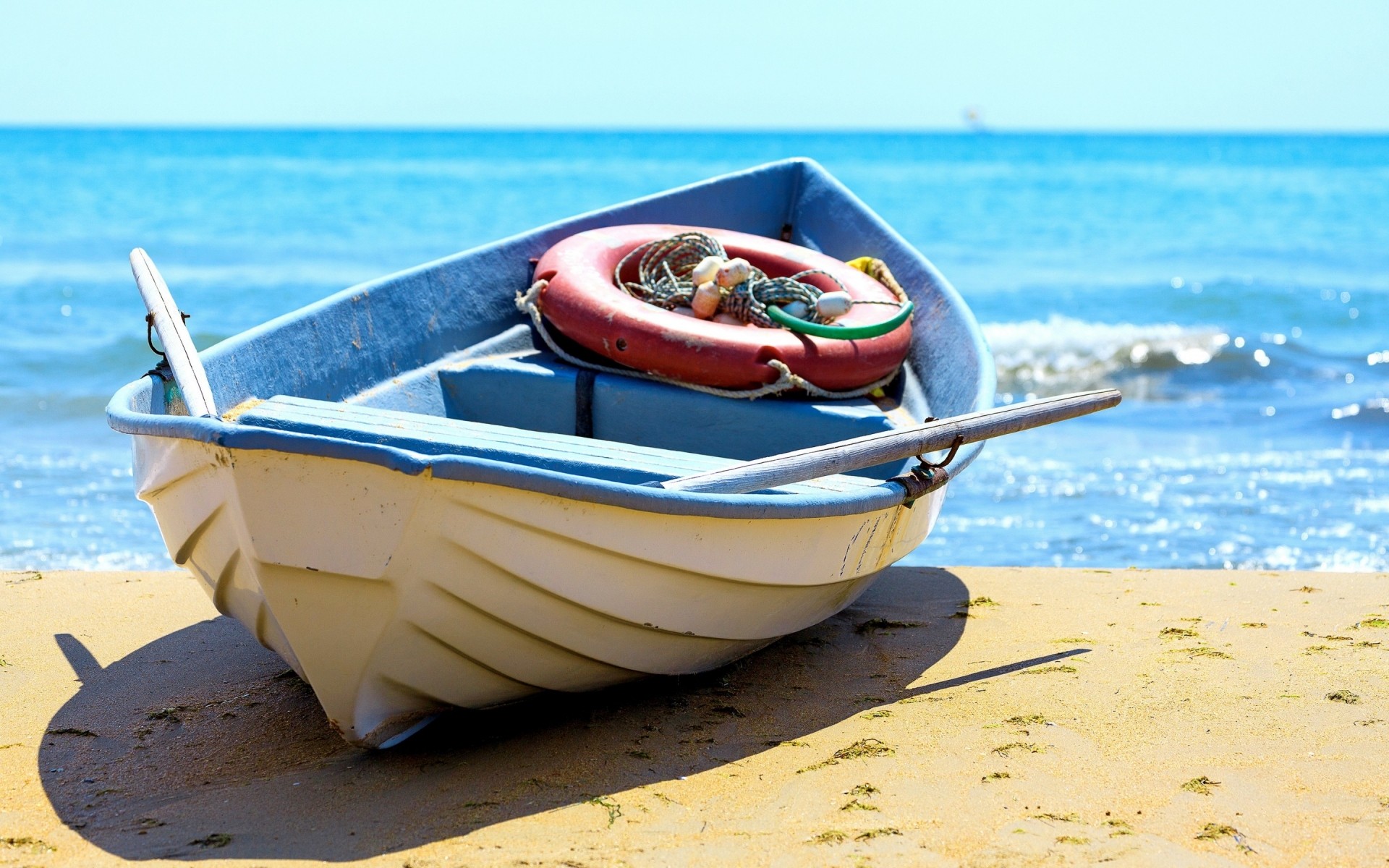 landschaft meer wasser strand boot sand ozean reisen urlaub sommer meer wasserfahrzeug prächtig