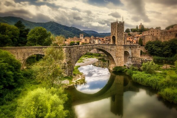 Um belo castelo na Escócia