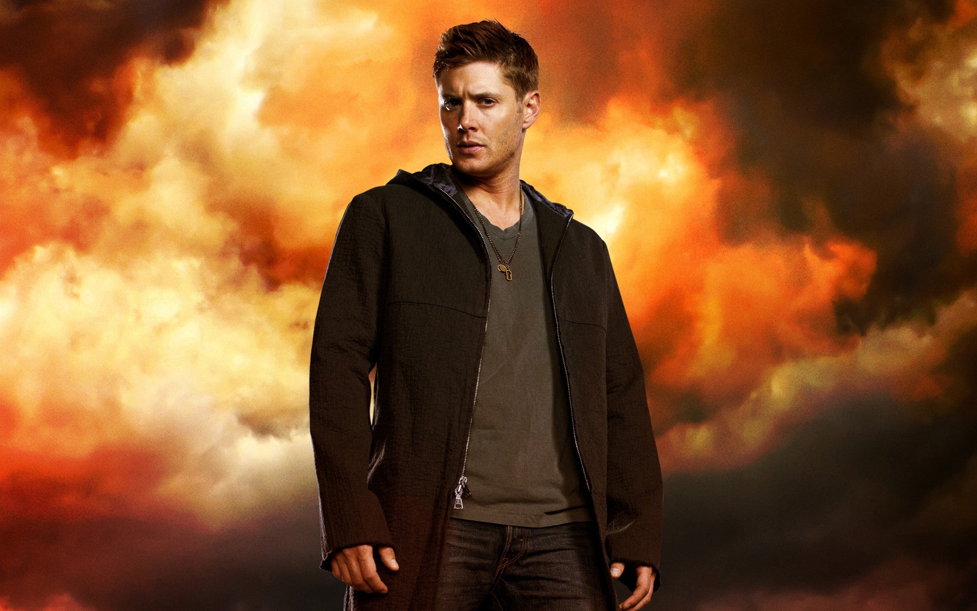 series de televisión humo llama hombre desgaste retrato solo desastre caliente fútbol drama fantasía horror jensen jared