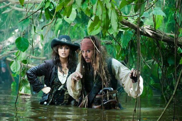 Piratas del Caribe en la selva