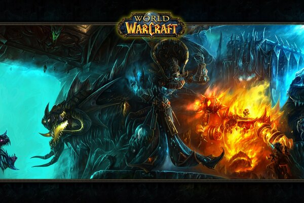 Ward of Warcraft Kunst für den Desktop