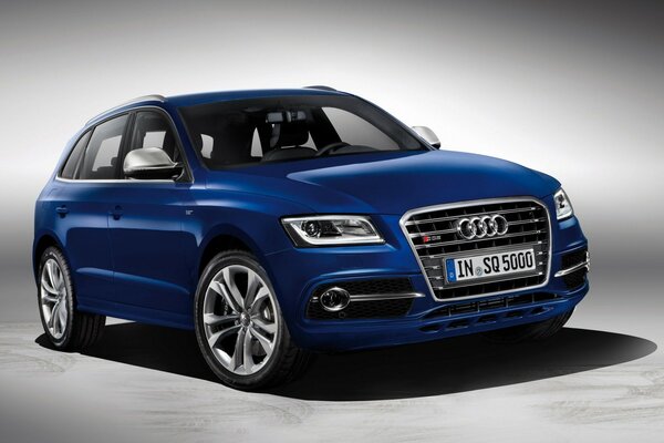 A new Audi car