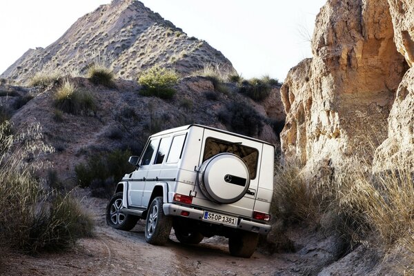 Eroberer der Berge. Mercedes in den Bergen