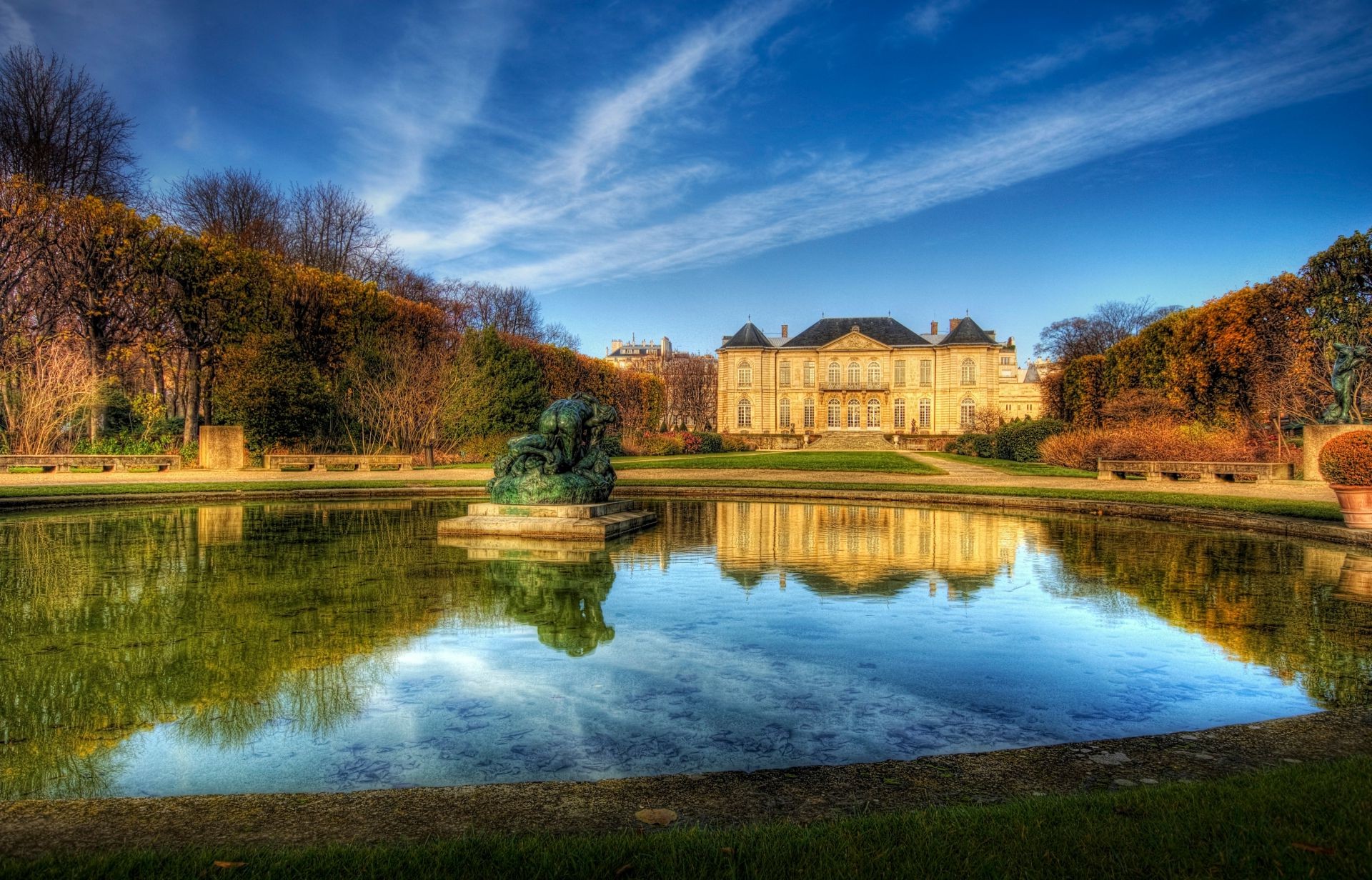 châteaux eau rivière lac réflexion à l extérieur voyage arbre piscine automne parc ciel paysage coucher de soleil nature