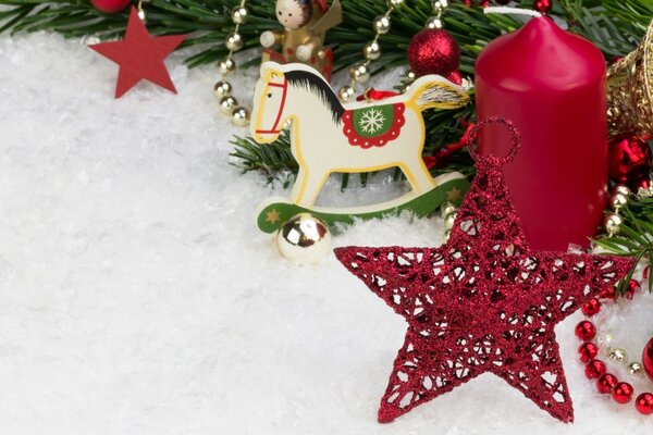 Natal ainda vida com cavalo