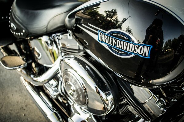 Harley Davidson Chrome Motorcycle