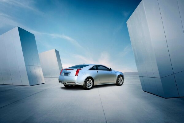 Cadillac көлігіндегі әдемі абстракция