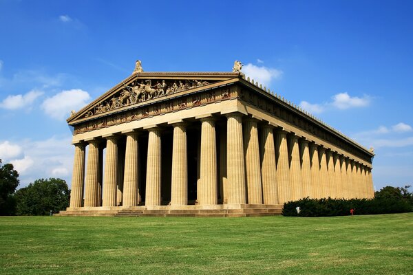 Magnificent architecture in the fresh air