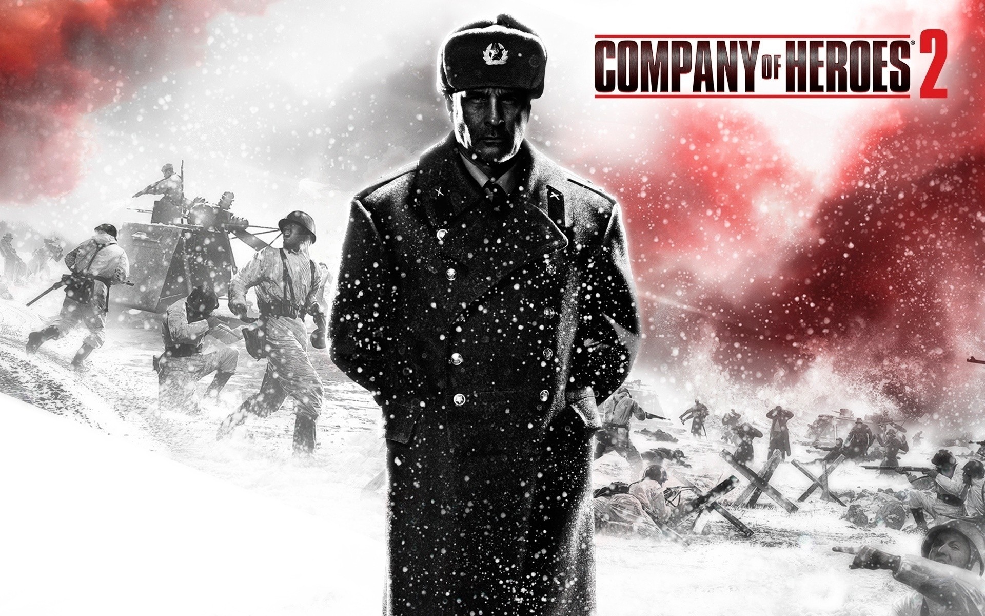 other games adult snow winter man wear illustration woman company of heroes 2 world war 2 soldiers