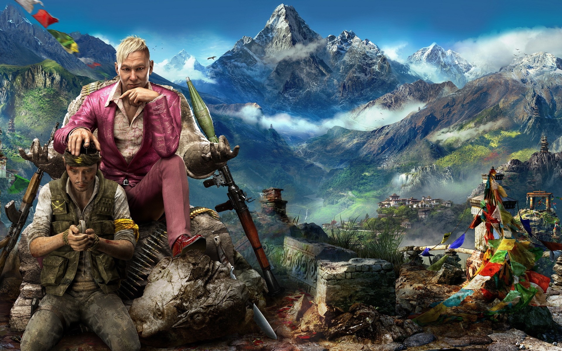 far cry dağlar yetişkin adam grup uzakta ağlamak 4 oyunlar