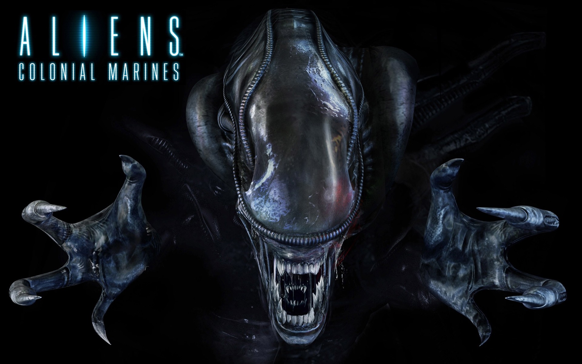 other games dark aliens colonial marines alien monster